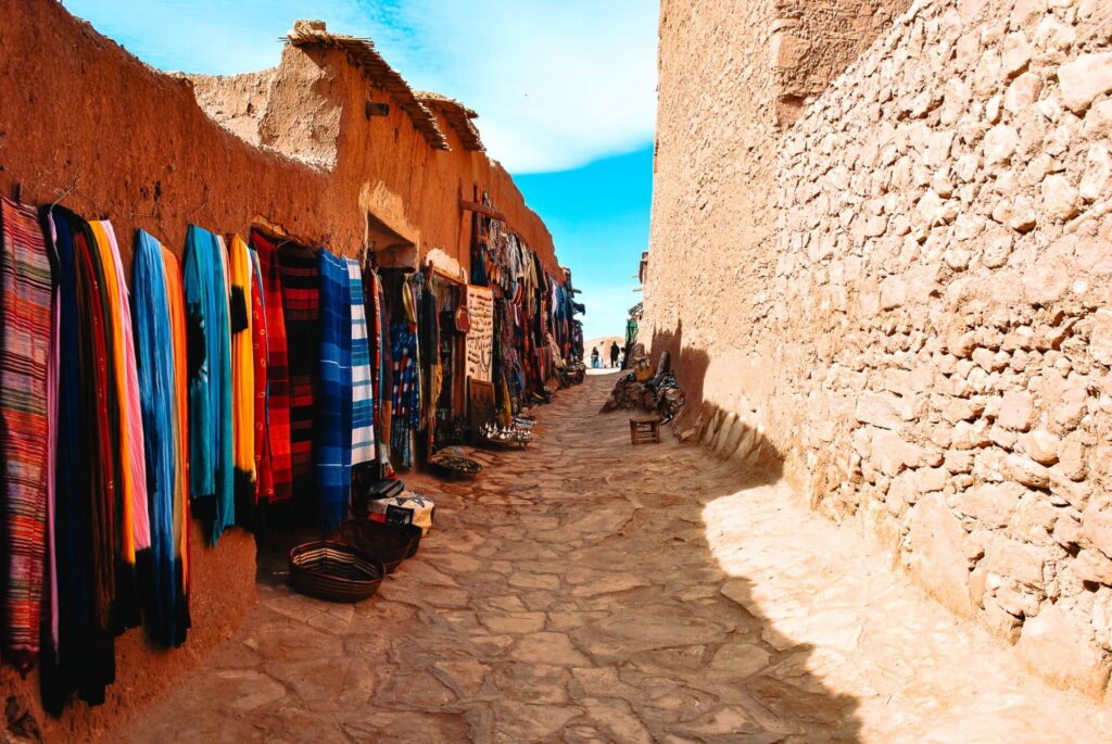 Alleys in Ait-Ben-Haddou