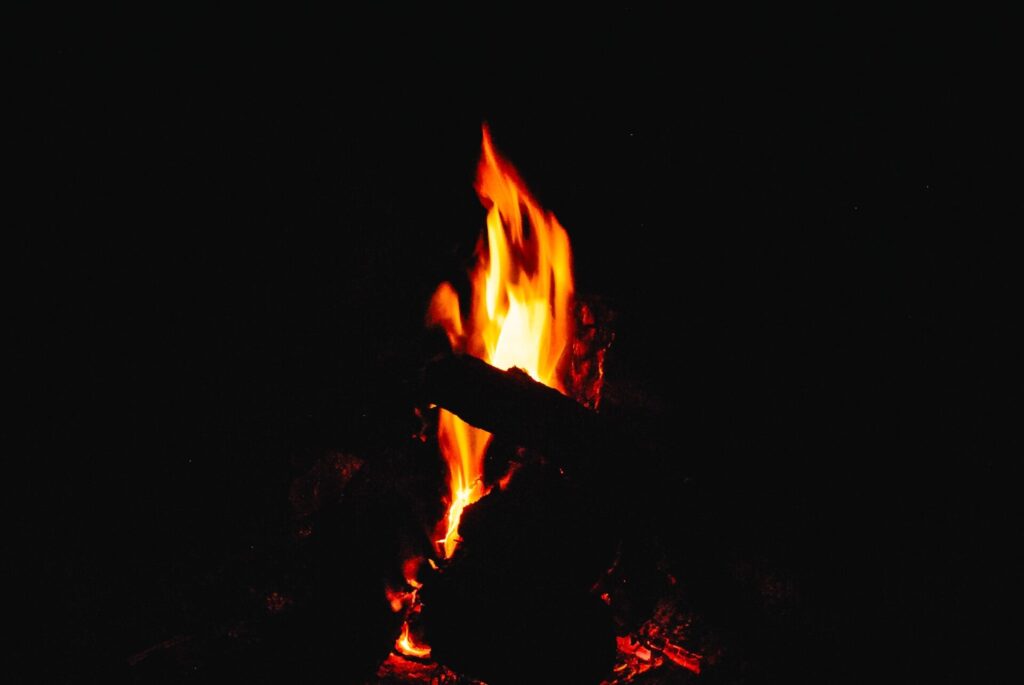 Night in the desert, Morocco