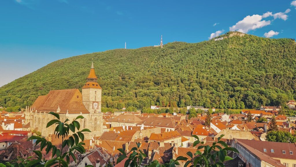View of Brașov's old town Brașov old town things to do