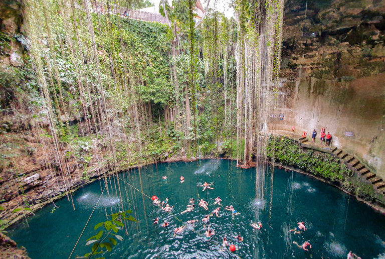 Cenote Ik Kil - The Wonderful Sacred Blue Cenote Travel with new eyes