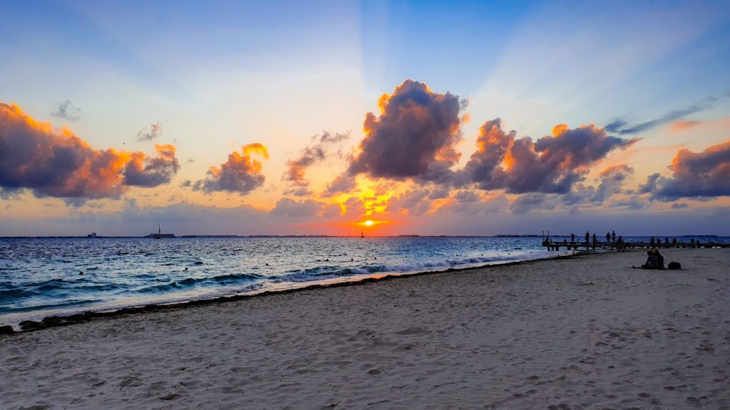 Sunset on Isla Mujeres