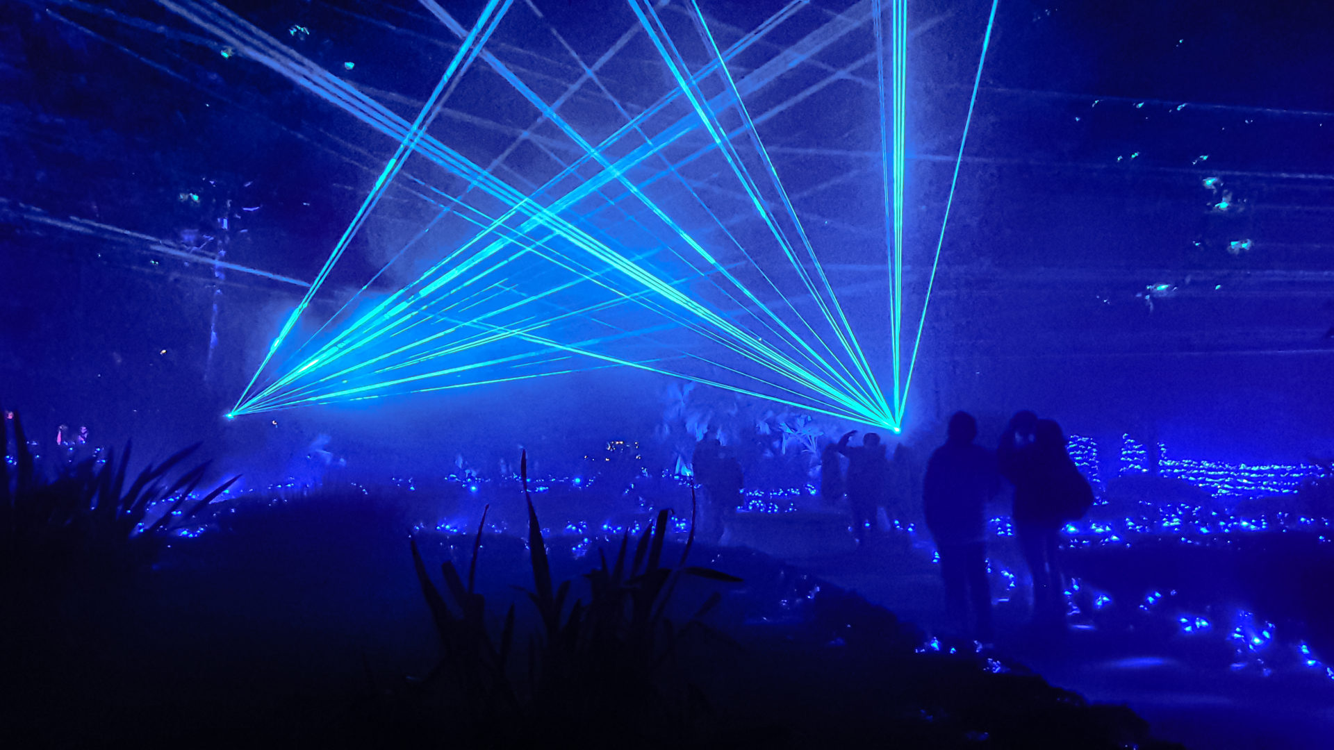 Laser Lights - Madrid Lights Show