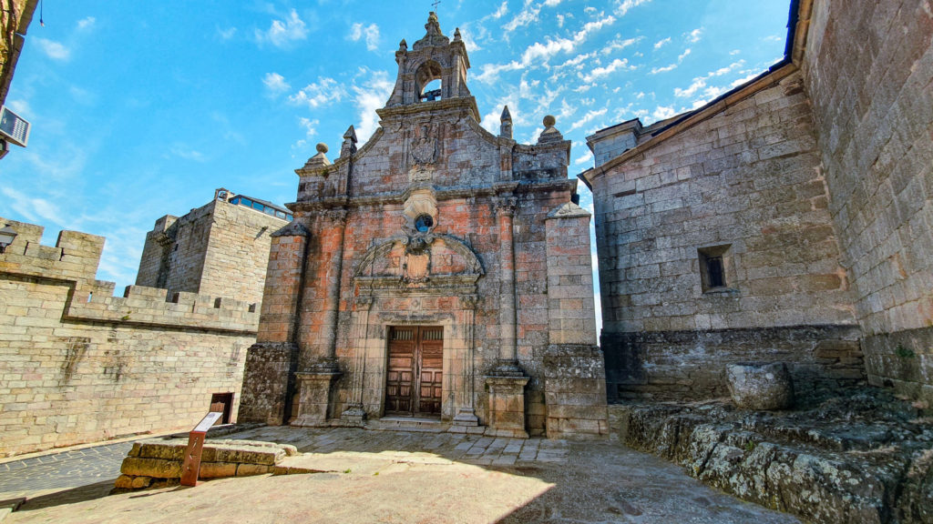 Church in Puebla de Sanabria, Camino Sanabrés