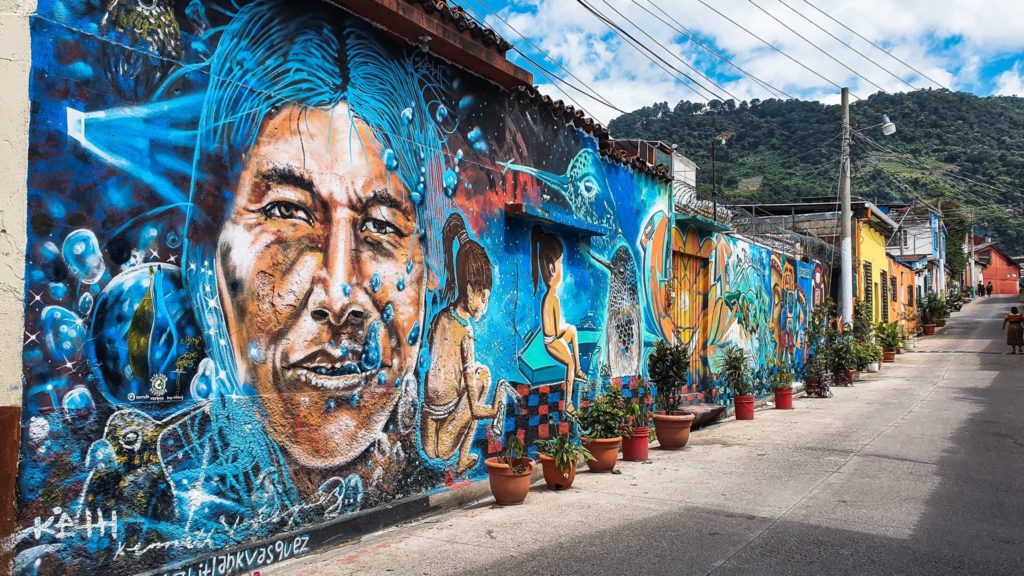 Street Art in Panajachel, Atitlan
