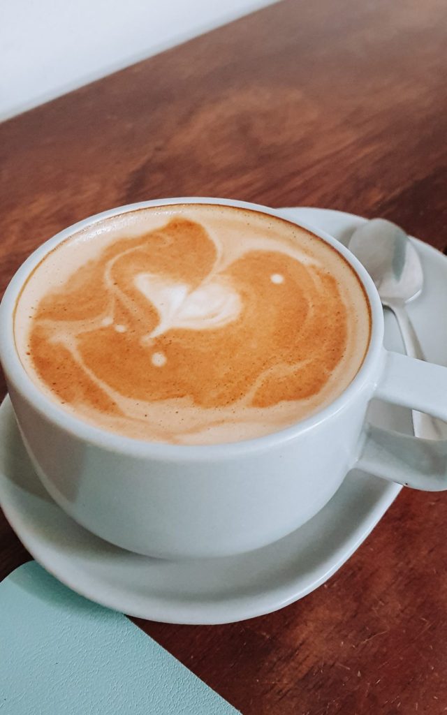 Cappuccino at Fat Cat Coffee House