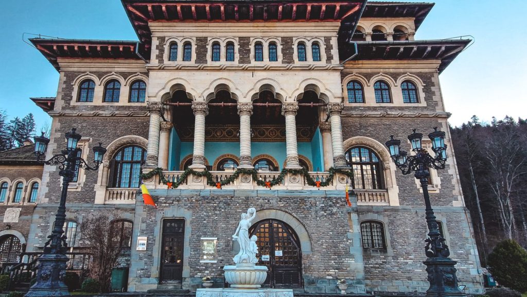 Cantacuzino Castle facade Cantacuzino Castle aka Nevermore Academy