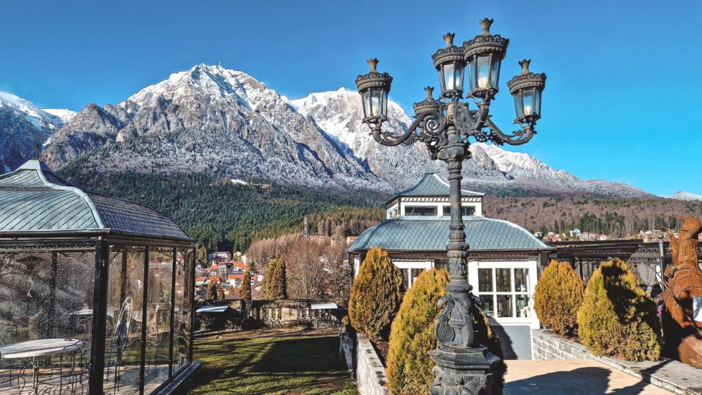 Cantacuzino Castle Gardens Winter Cantacuzino Castle Gardens