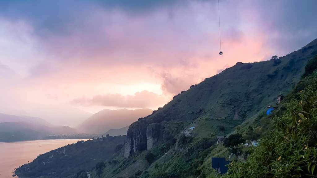 Sunset at Eagle's Nest Atitlán