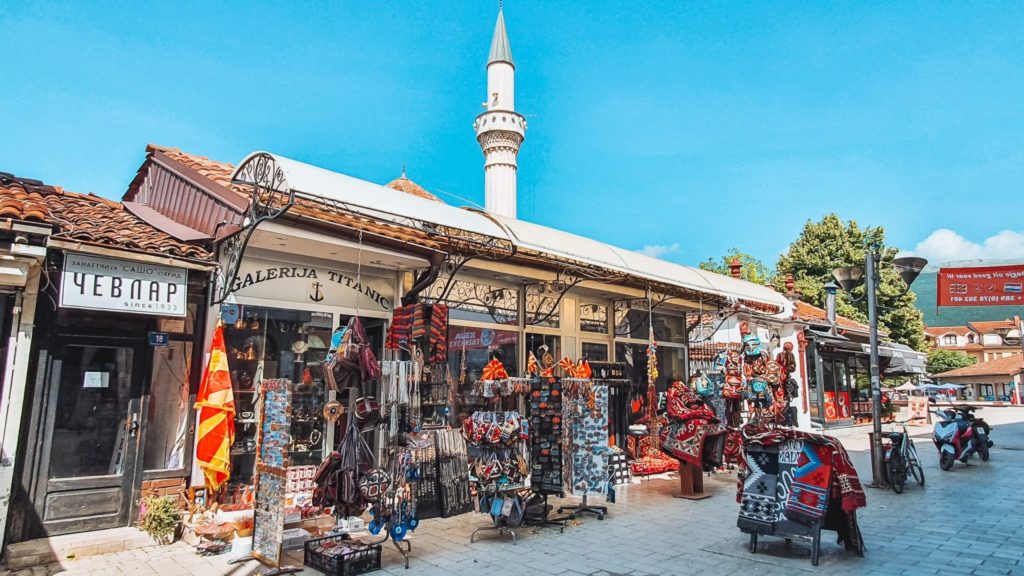 Bazaar Street in Ohrid