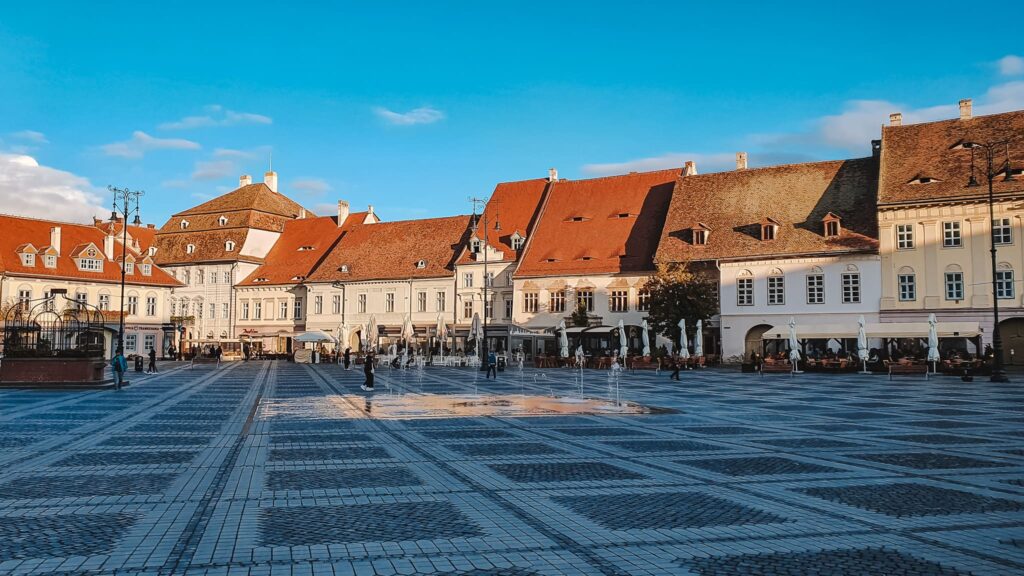 Large Square Sibiu Large Square in Sibiu