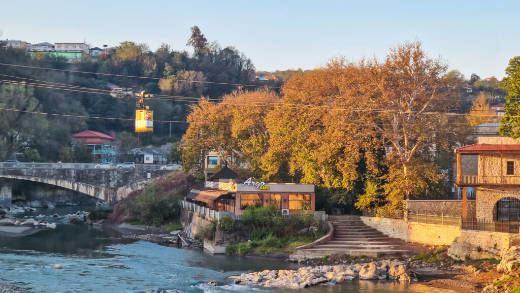 View from the White Bridge, Kutaisi