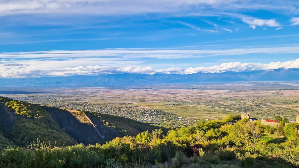 Kakheti wine region landscape