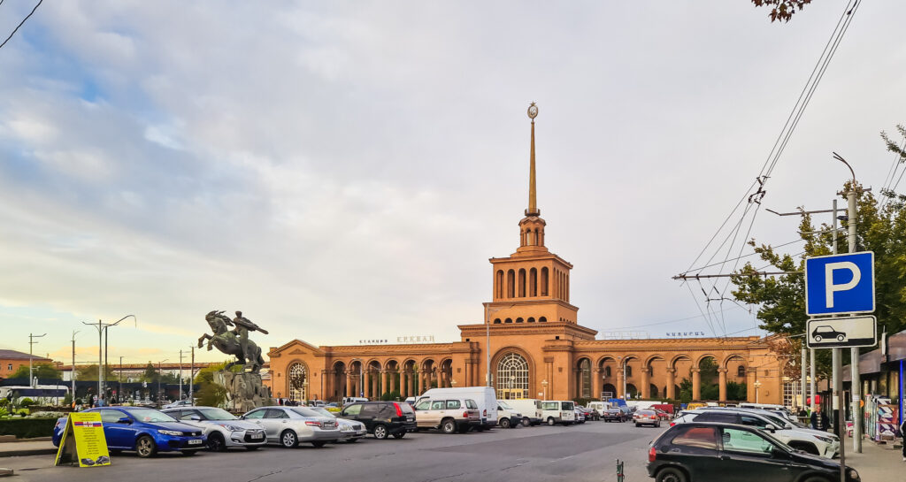 Yrevan train station, Armenia