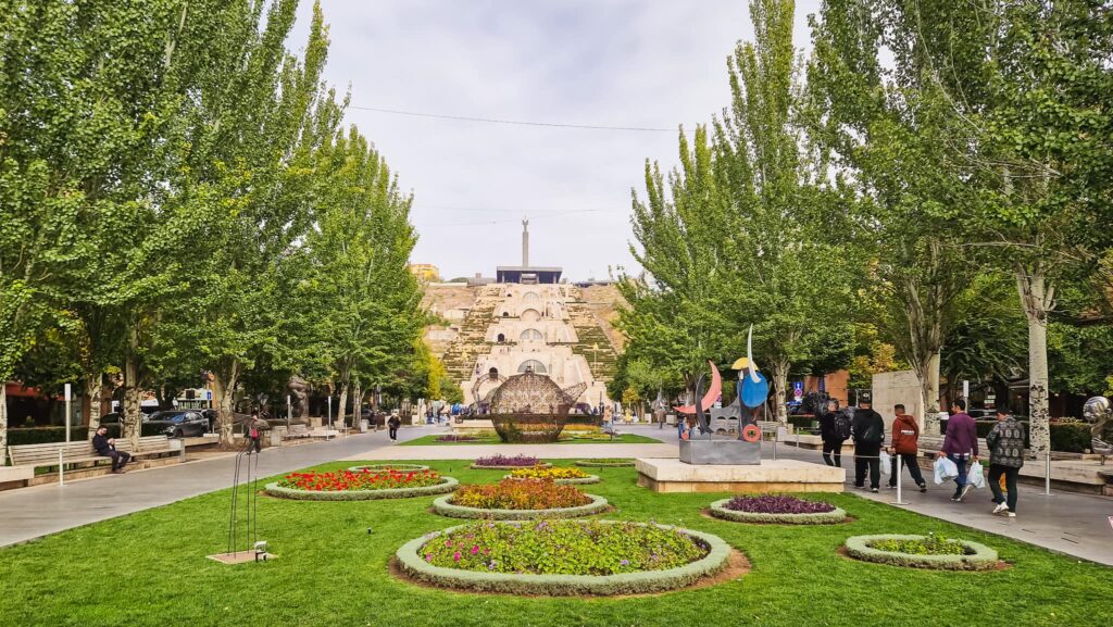 Cascade Complex, free thing to do in Yerevan