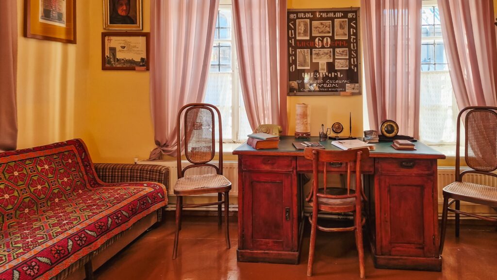 Furniture in Hovhannes Shiraz House-Museum, Gyumri