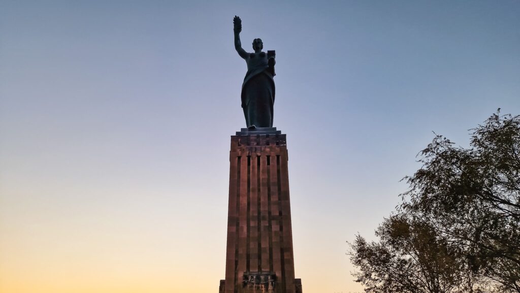 Mother Armenia Monument in Gyumri, things to see