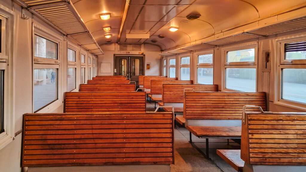 Train from Gyumri to Yerevan