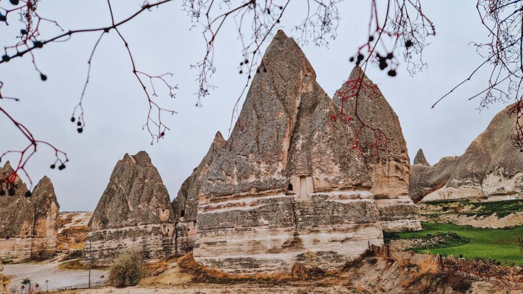 Fairy Chimneys Cappadocia Fairy chimneys in Cappadocia, Goreme, in winter