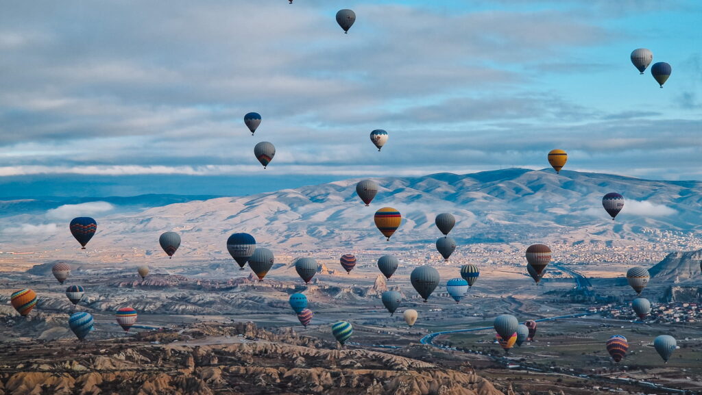 Hot air balloons Cappadocia Hot air balloons in Cappadocia