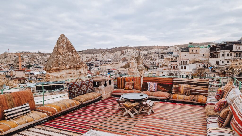 Terra Cave terrace Terra Cave Hotel - Goreme terrace