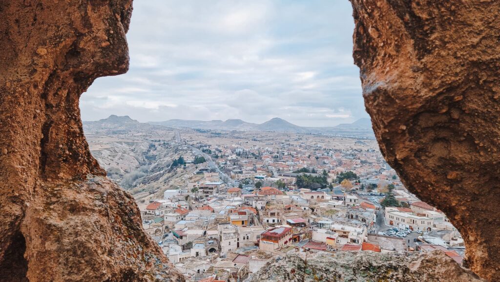 View from Uçhisar Castle Uçhisar Castle View