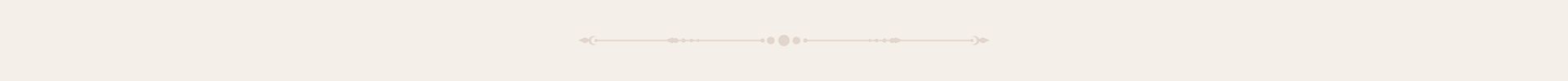 26 Decorative beige ornamental divider centered on a pale background.