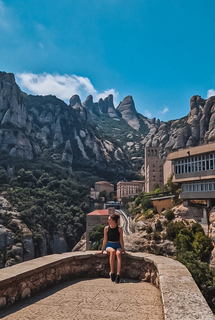 Montserrat, Roxana Visiting Montserrat, Spain
