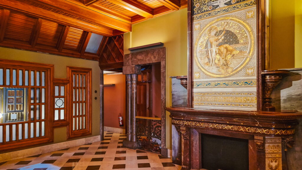 Palau Güell room Room inside Palau Güell
